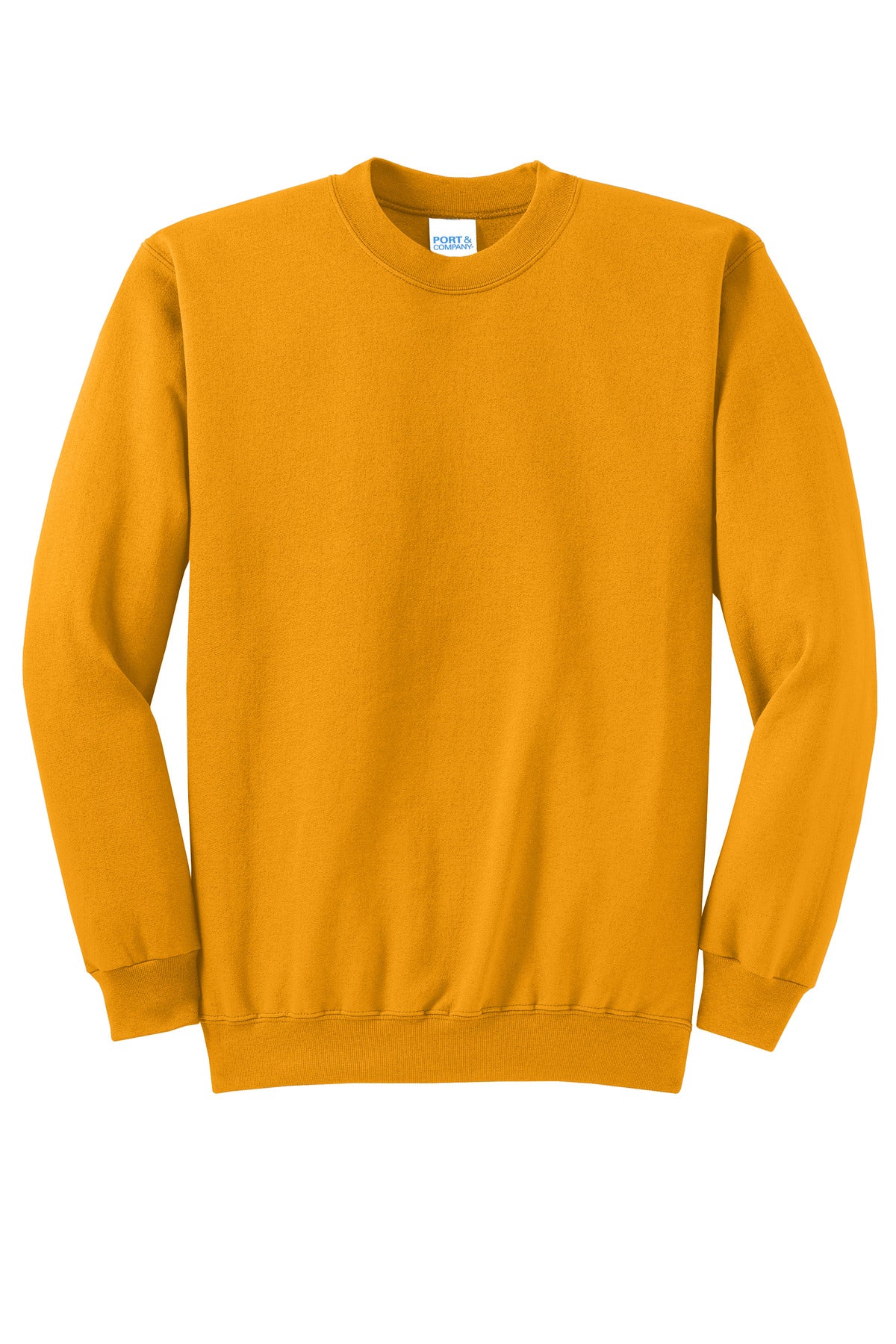 Custom Embroidered Port & Co Sweatshirts/Fleece in Gold