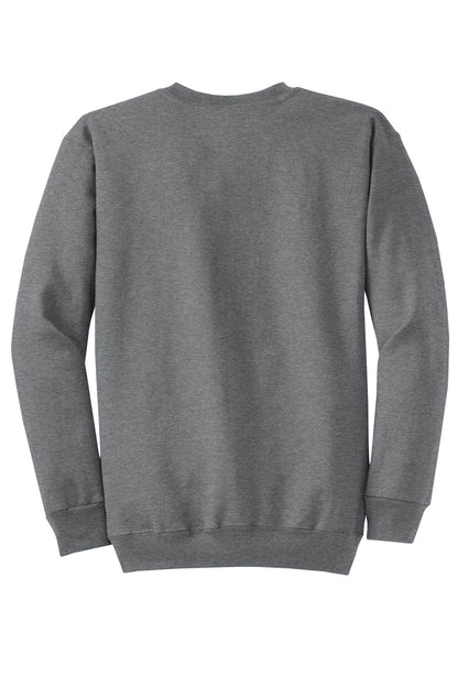 Custom Embroidered Port & Co Sweatshirts/Fleece in Graphite Heather