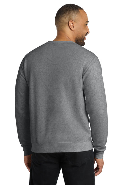 Custom Embroidered Port & Co Sweatshirts/Fleece in Graphite Heather