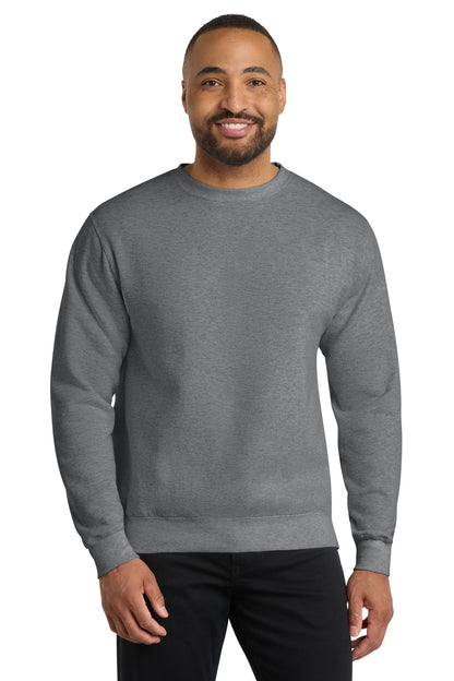 Custom Embroidered Port & Co Sweatshirts/Fleece in Graphite Heather
