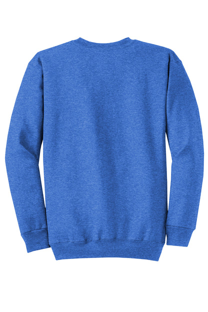 Custom Embroidered Port & Co Sweatshirts/Fleece in Heather Royal