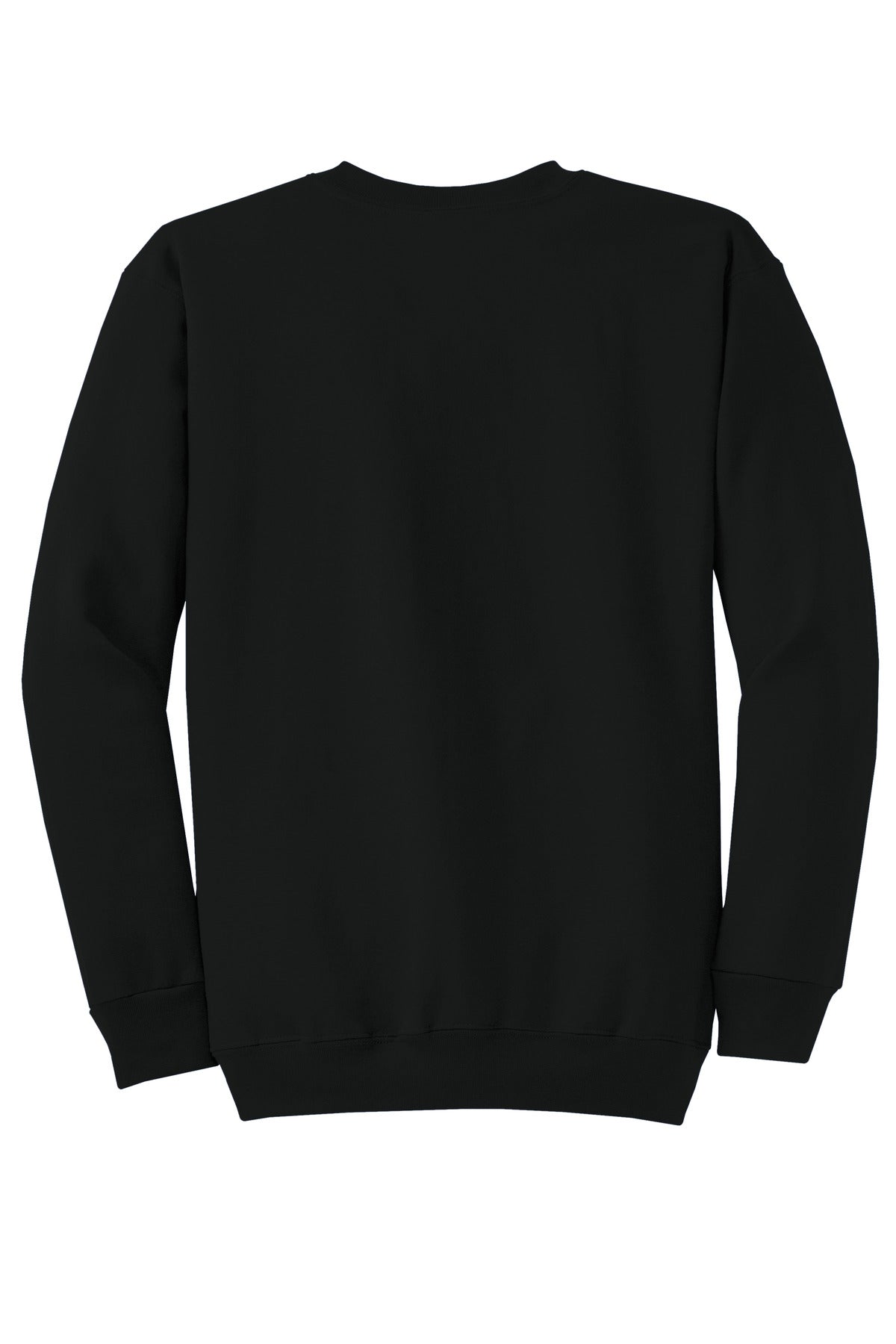 Custom Embroidered Port & Co Sweatshirts/Fleece in Jet Black