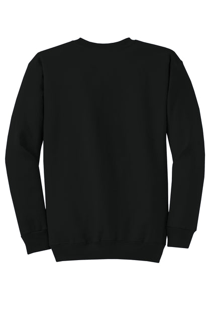 Custom Embroidered Port & Co Sweatshirts/Fleece in Jet Black