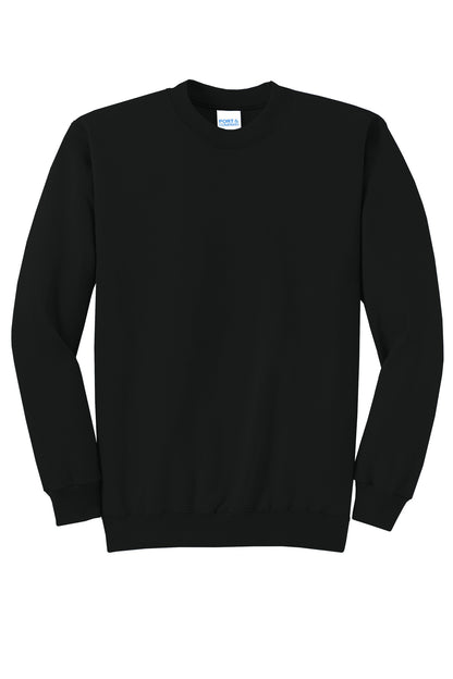Custom Embroidered Port & Co Sweatshirts/Fleece in Jet Black