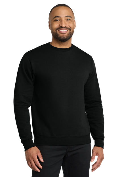 Custom Embroidered Port & Co Sweatshirts/Fleece in Jet Black