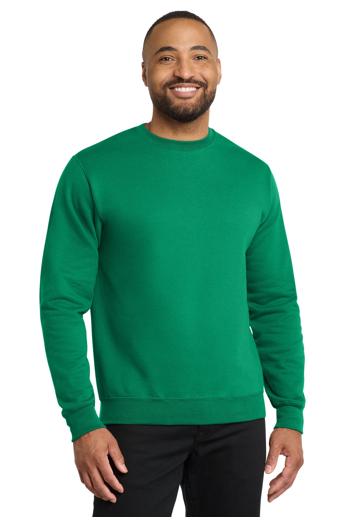 Custom Embroidered Port & Co Sweatshirts/Fleece in Kelly