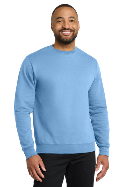 Custom Embroidered Port & Co Sweatshirts/Fleece in Light Blue