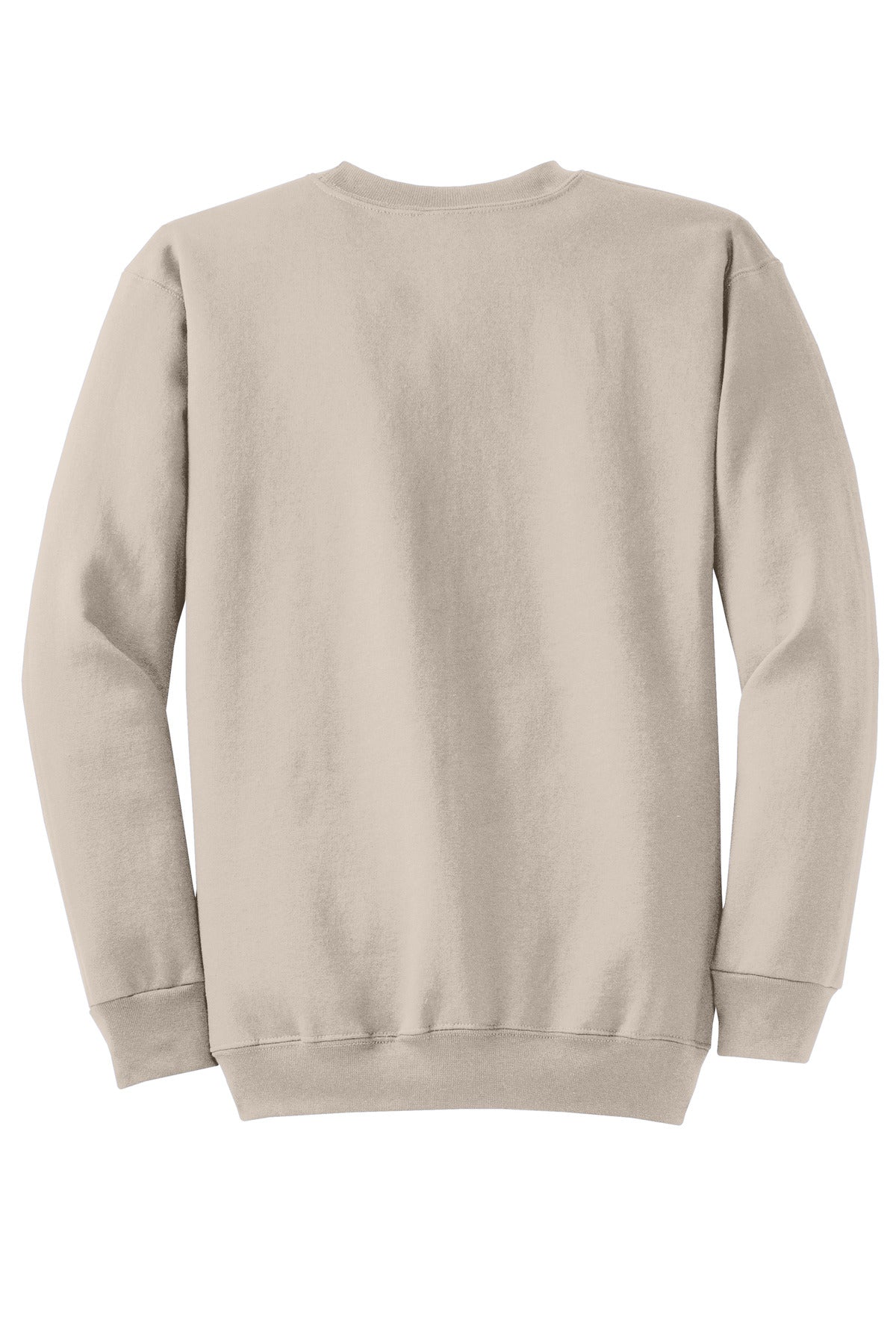 Custom Embroidered Port & Co Sweatshirts/Fleece in Light Sand