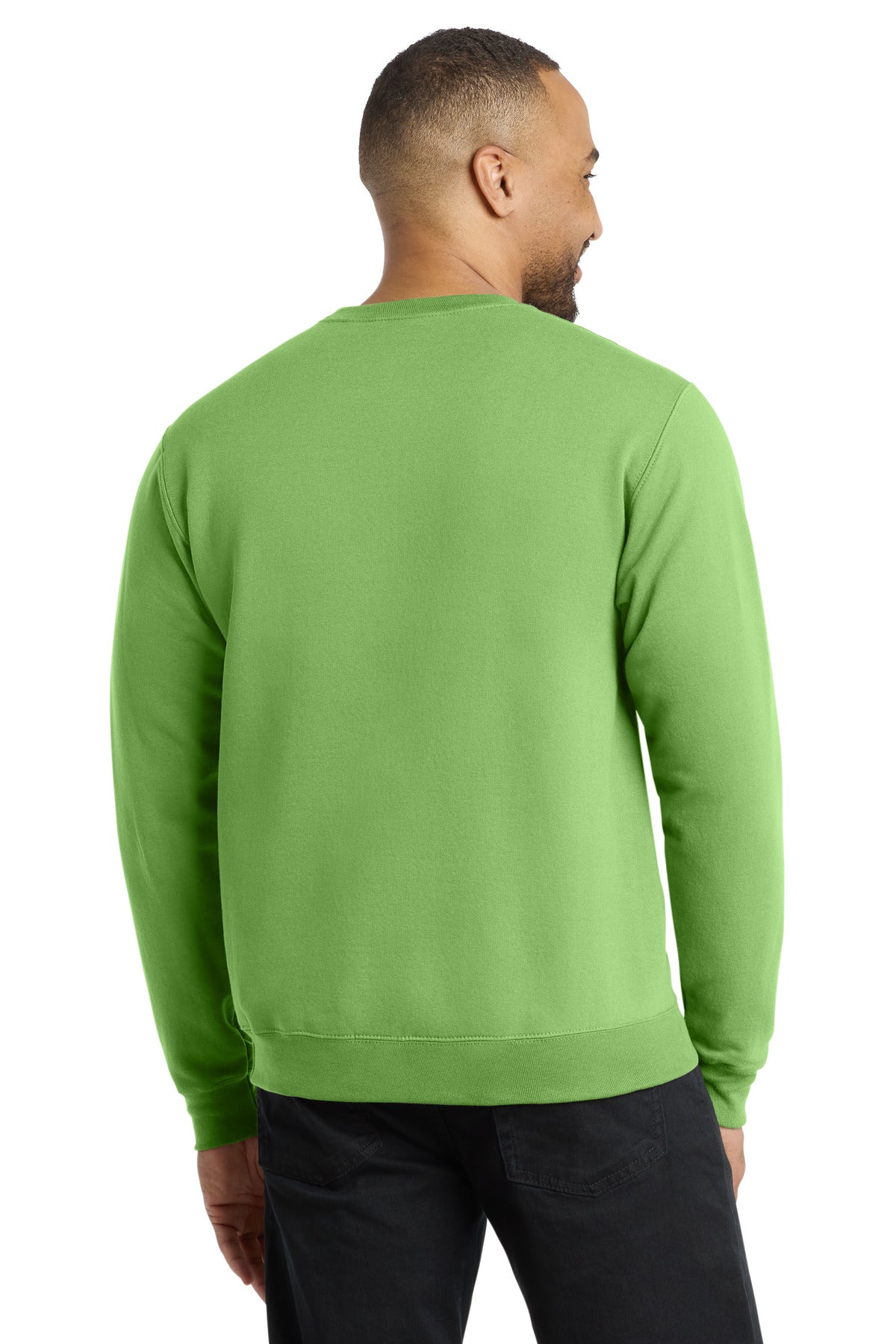 Custom Embroidered Port & Co Sweatshirts/Fleece in Lime