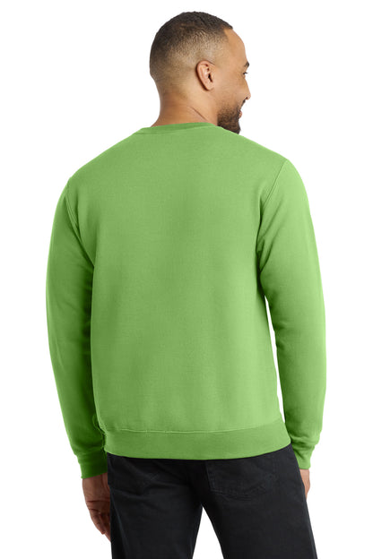 Custom Embroidered Port & Co Sweatshirts/Fleece in Lime