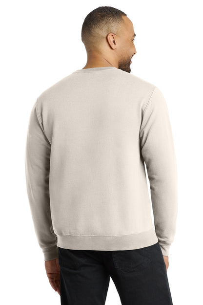 Custom Embroidered Port & Co Sweatshirts/Fleece in Natural