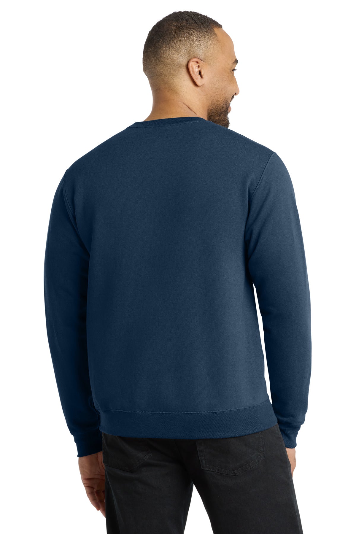 Custom Embroidered Port & Co Sweatshirts/Fleece in Navy