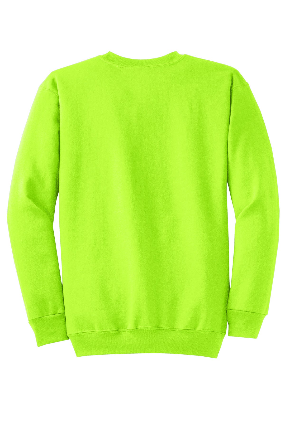 Custom Embroidered Port & Co Sweatshirts/Fleece in Neon Yellow