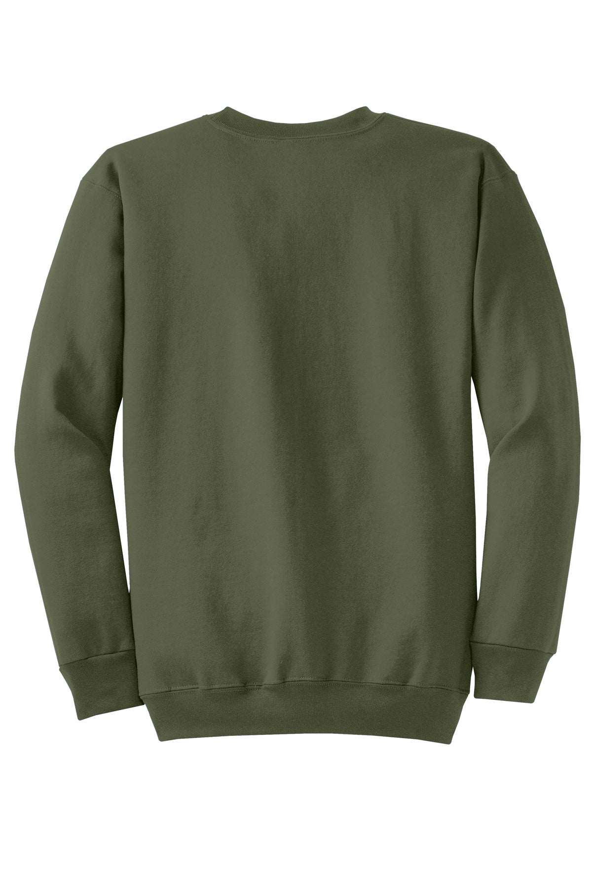 Custom Embroidered Port & Co Sweatshirts/Fleece in Olive Drab Green