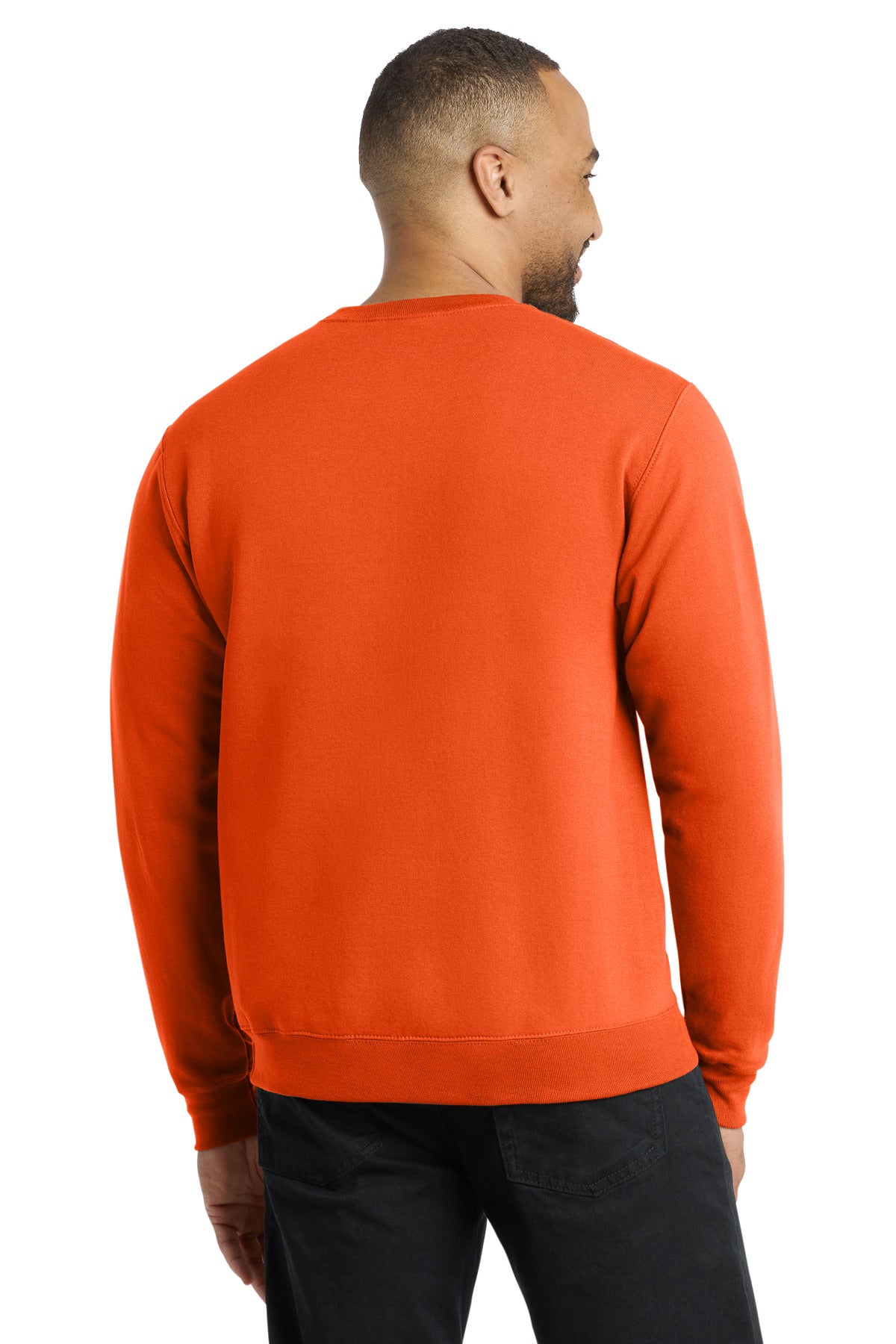 Custom Embroidered Port & Co Sweatshirts/Fleece in Orange