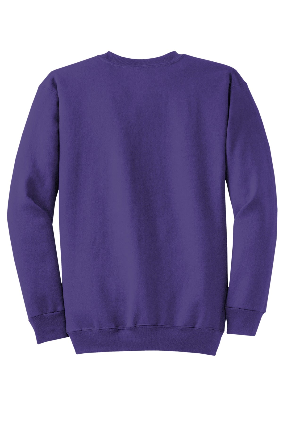 Port & Company - Core Fleece Crewneck Sweatshirt. PC78 Purple