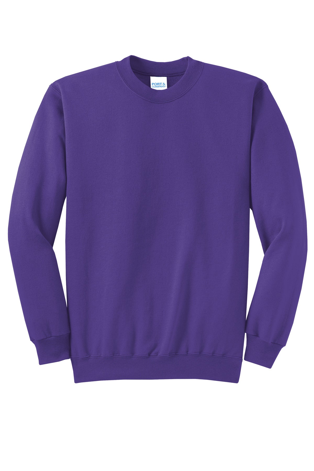 Custom Embroidered Port & Co Sweatshirts/Fleece in Purple
