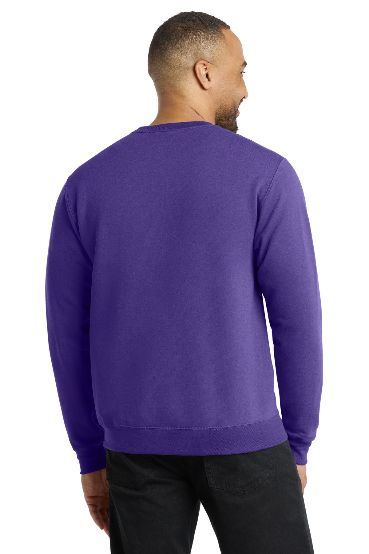 Custom Embroidered Port & Co Sweatshirts/Fleece in Purple