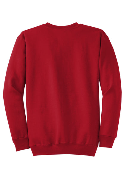 Custom Embroidered Port & Co Sweatshirts/Fleece in Red