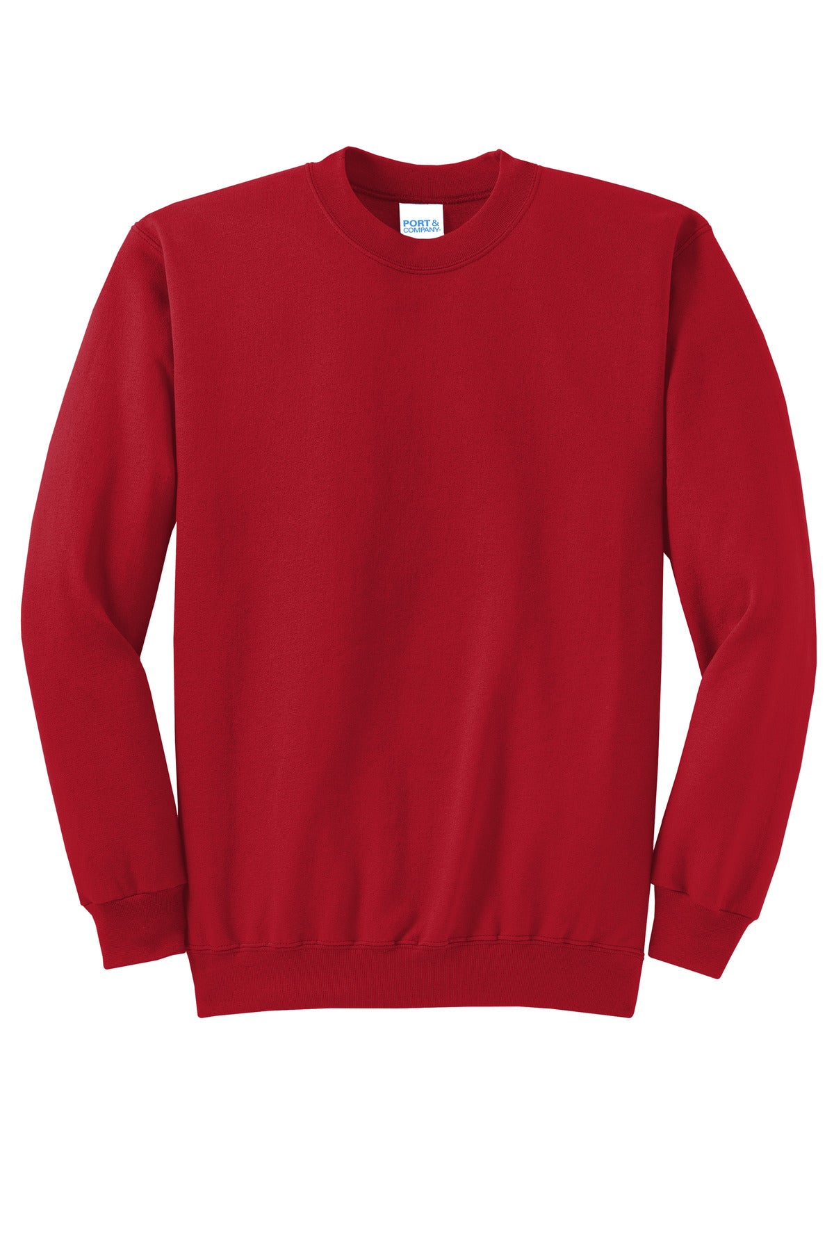 Custom Embroidered Port & Co Sweatshirts/Fleece in Red