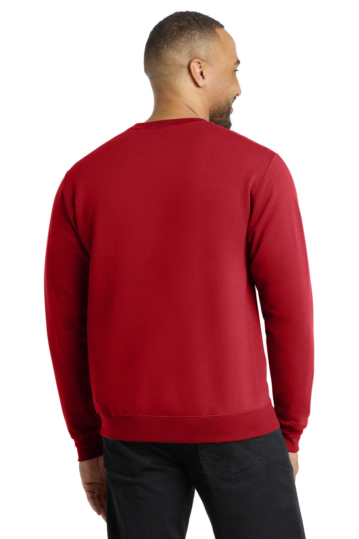 Custom Embroidered Port & Co Sweatshirts/Fleece in Red