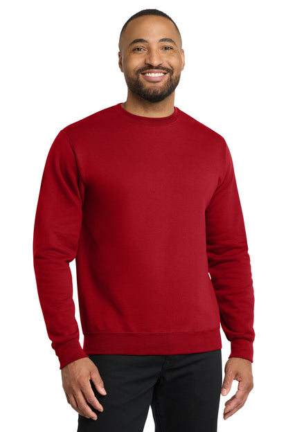 Custom Embroidered Port & Co Sweatshirts/Fleece in Red