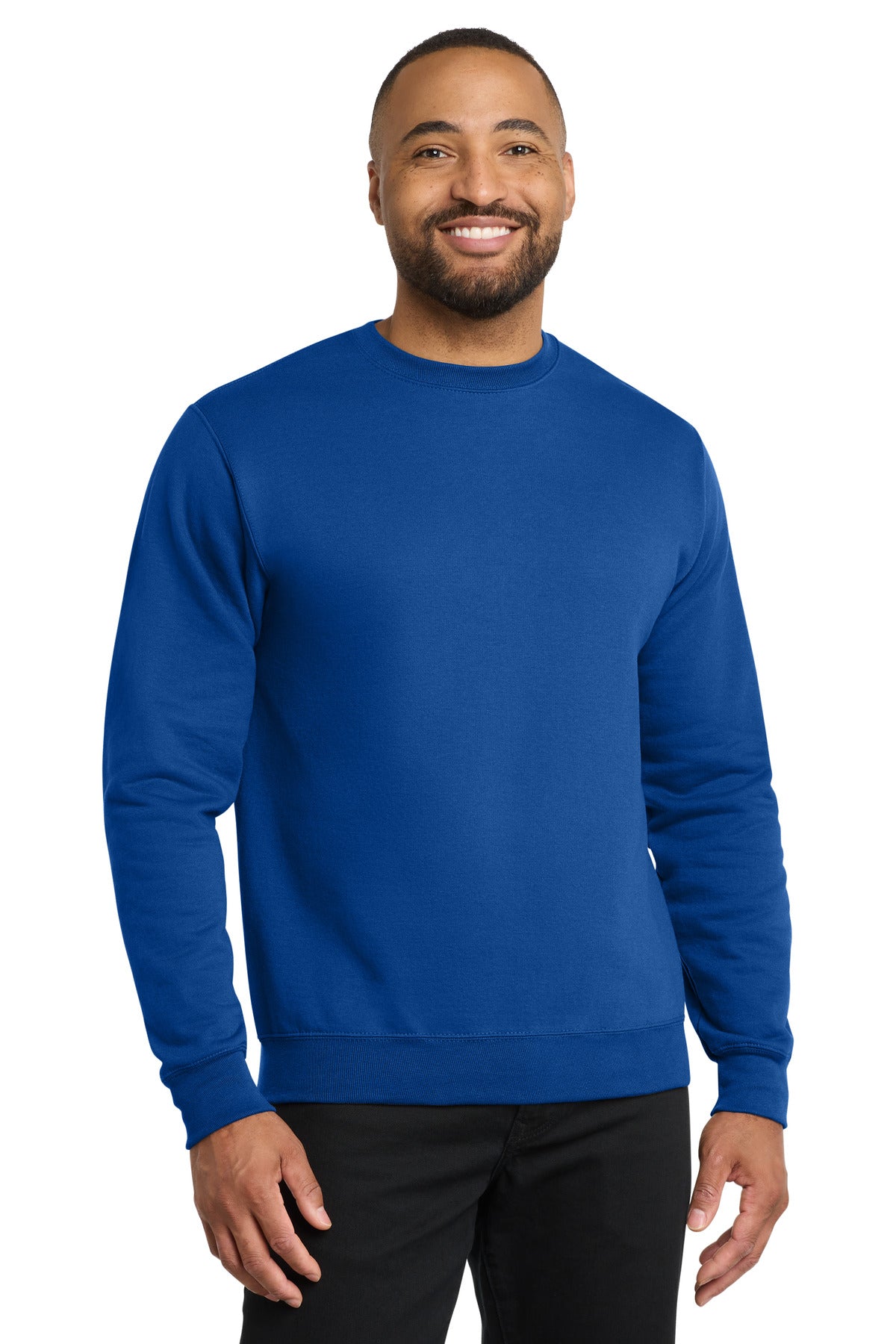 Custom Embroidered Port & Co Sweatshirts/Fleece in Royal