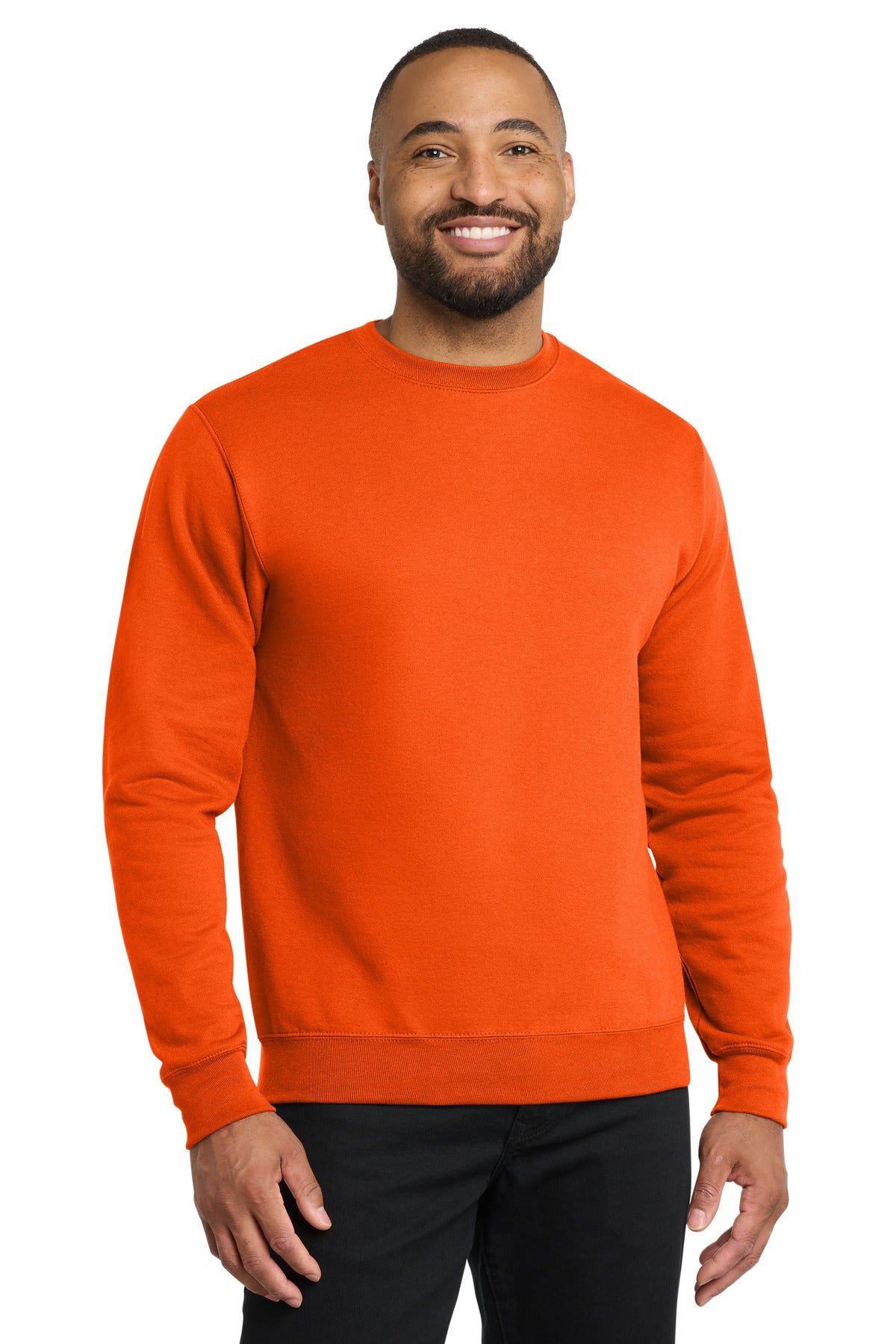 Custom Embroidered Port & Co Sweatshirts/Fleece in S. Orange
