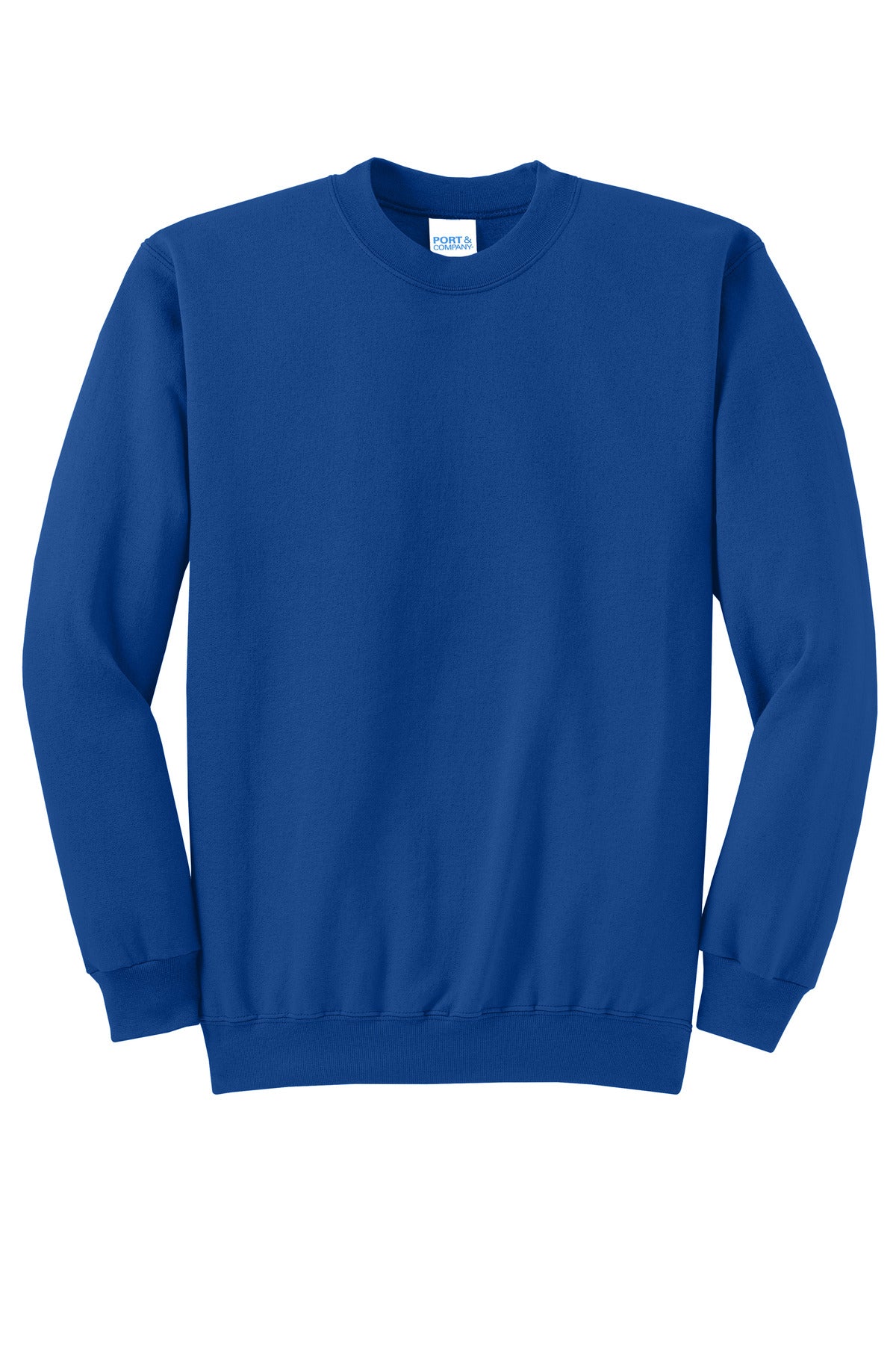 Custom Embroidered Port & Co Sweatshirts/Fleece in True Royal