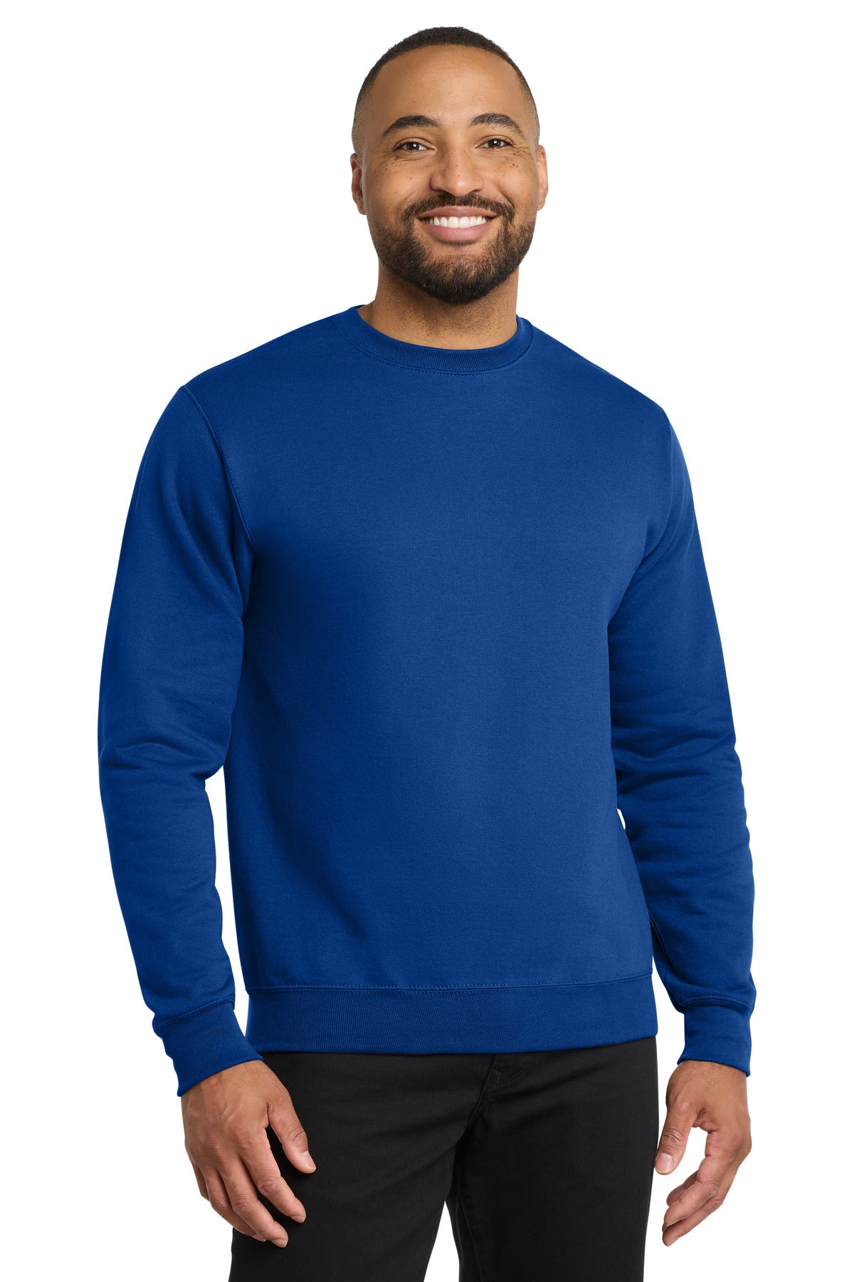 Custom Embroidered Port & Co Sweatshirts/Fleece in True Royal