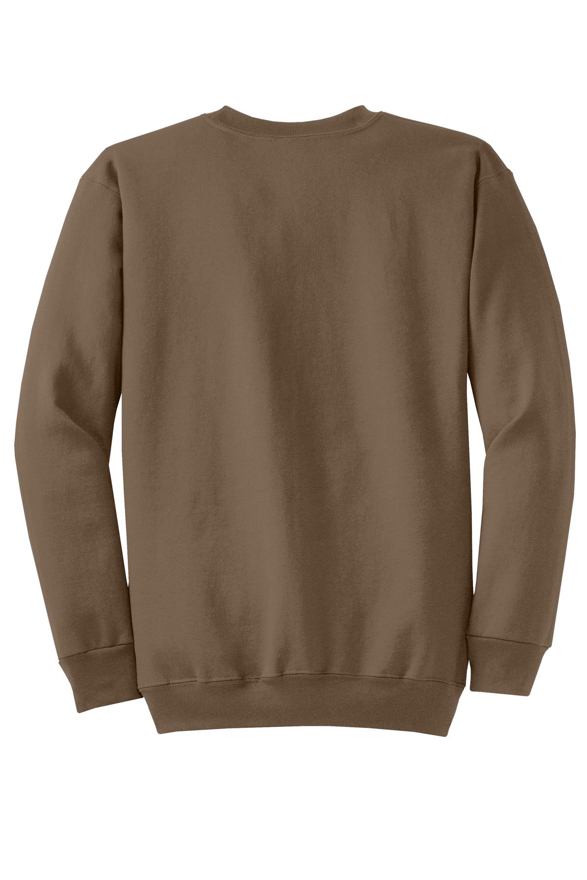 Custom Embroidered Port & Co Sweatshirts/Fleece in Woodland Brown