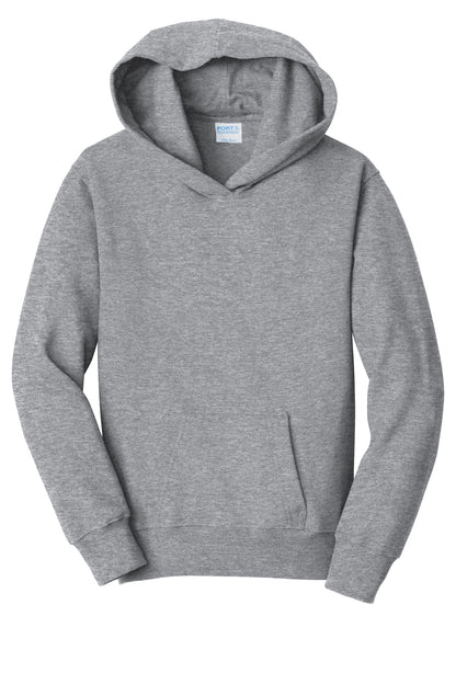 Port & Company Youth Fan Favorite Fleece Pullover Hooded Sweatshirt. PC850YH