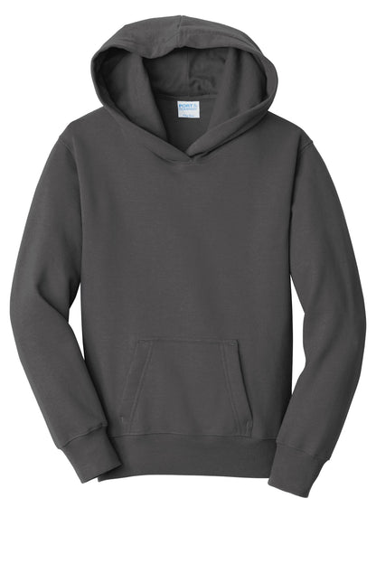 Port & Company Youth Fan Favorite Fleece Pullover Hooded Sweatshirt. PC850YH
