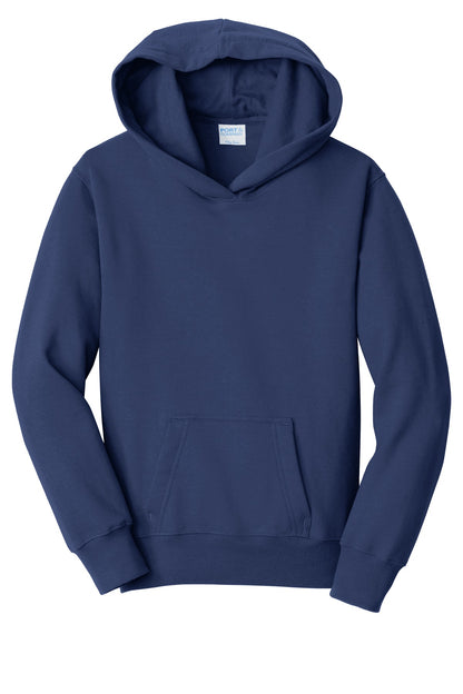 Port & Company Youth Fan Favorite Fleece Pullover Hooded Sweatshirt. PC850YH