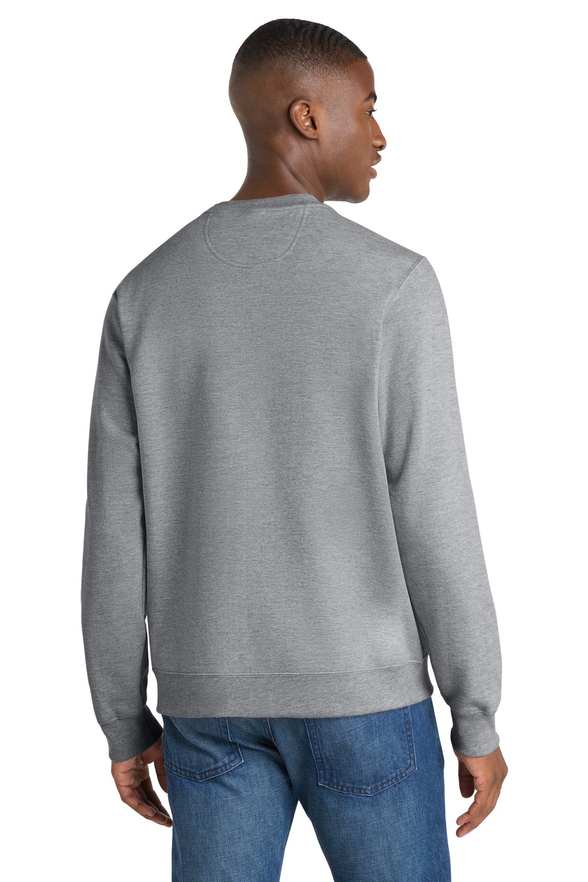 Custom Embroidered Port & Co Sweatshirts/Fleece in Athletic Heather