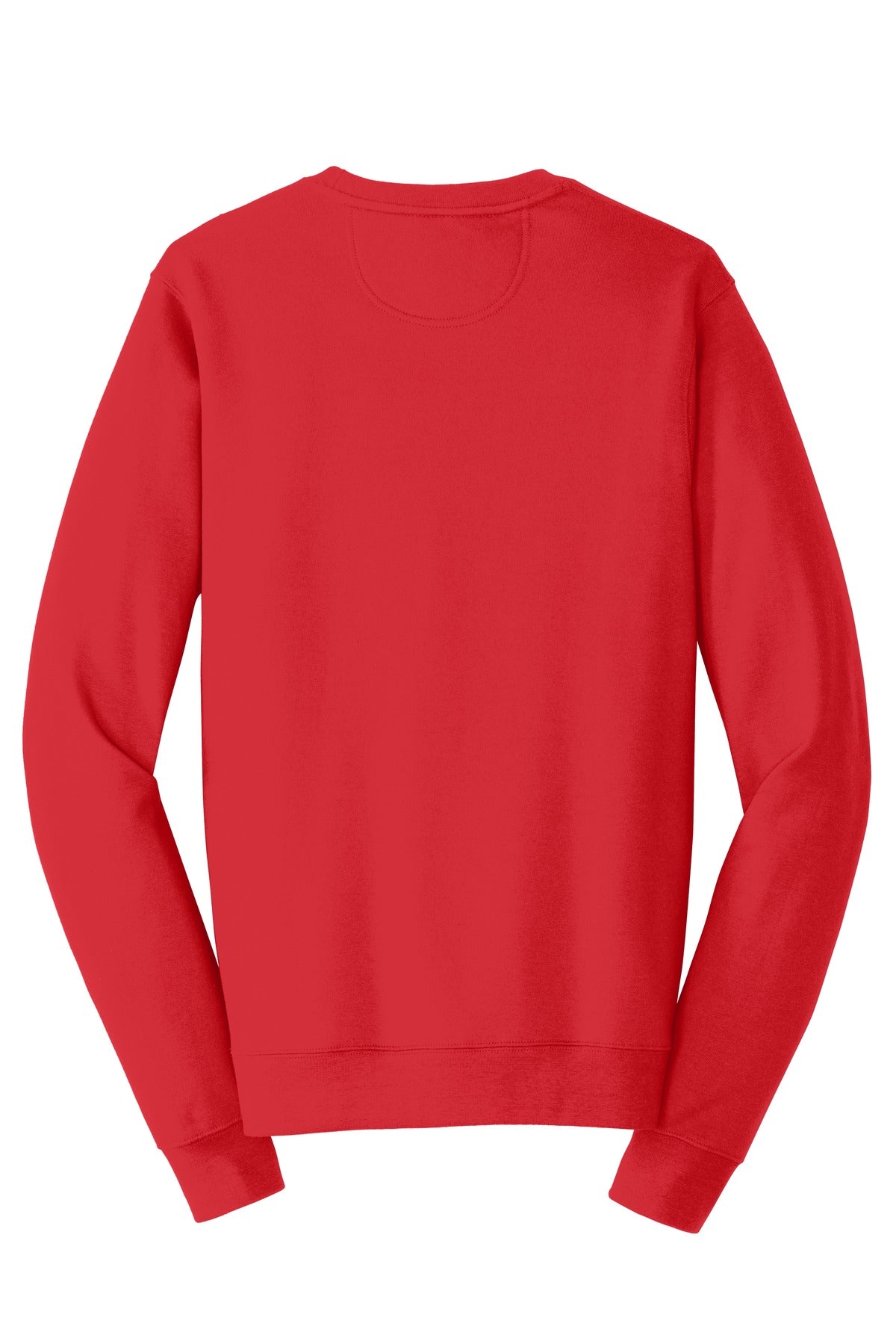 Custom Embroidered Port & Co Sweatshirts/Fleece in Bright Red