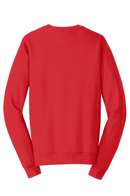 Custom Embroidered Port & Co Sweatshirts/Fleece in Bright Red
