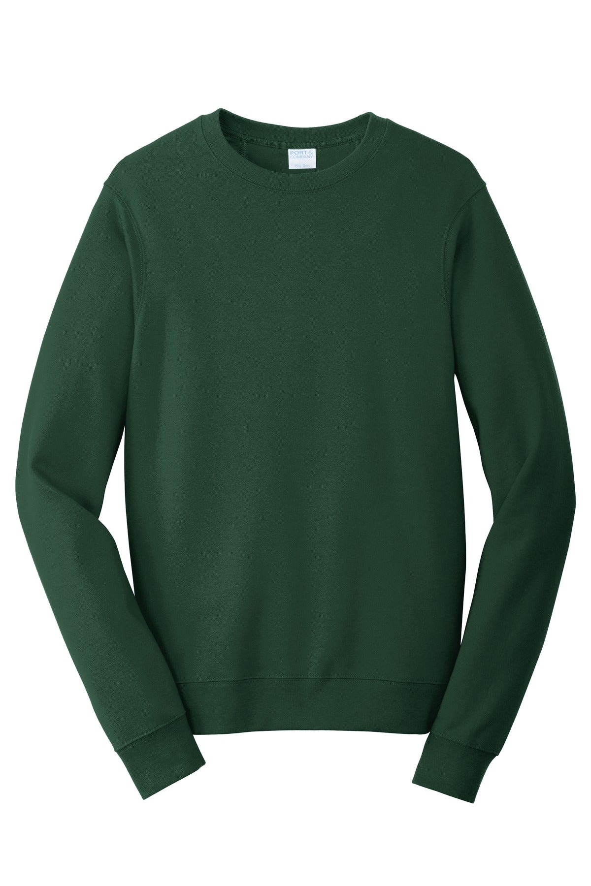 Custom Embroidered Port & Co Sweatshirts/Fleece in Forest Green