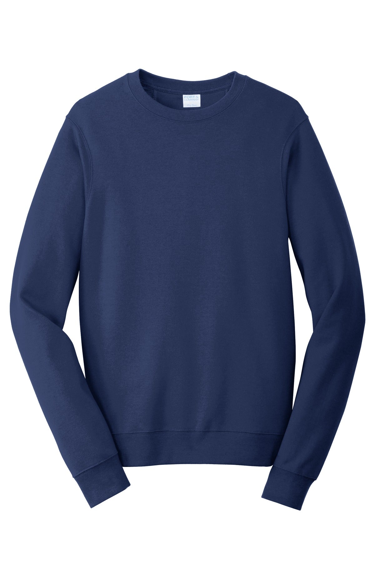Custom Embroidered Port & Co Sweatshirts/Fleece in Team Navy