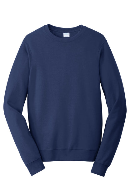 Custom Embroidered Port & Co Sweatshirts/Fleece in Team Navy