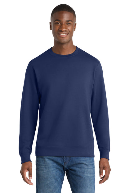 Custom Embroidered Port & Co Sweatshirts/Fleece in Team Navy