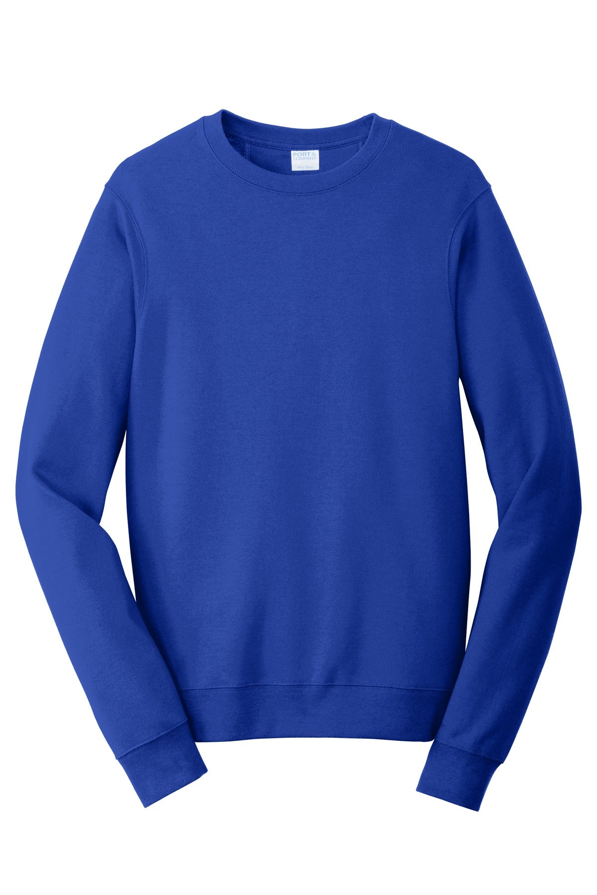Custom Embroidered Port & Co Sweatshirts/Fleece in True Royal