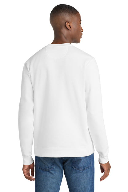 Custom Embroidered Port & Co Sweatshirts/Fleece in White