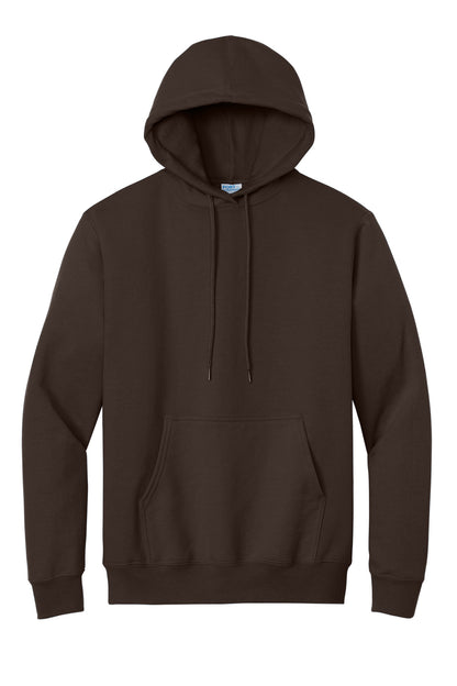 Custom Embroidered Port & Co Sweatshirts in Dark Chocolate Brown