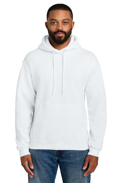 Custom Embroidered Port & Co Sweatshirts in White