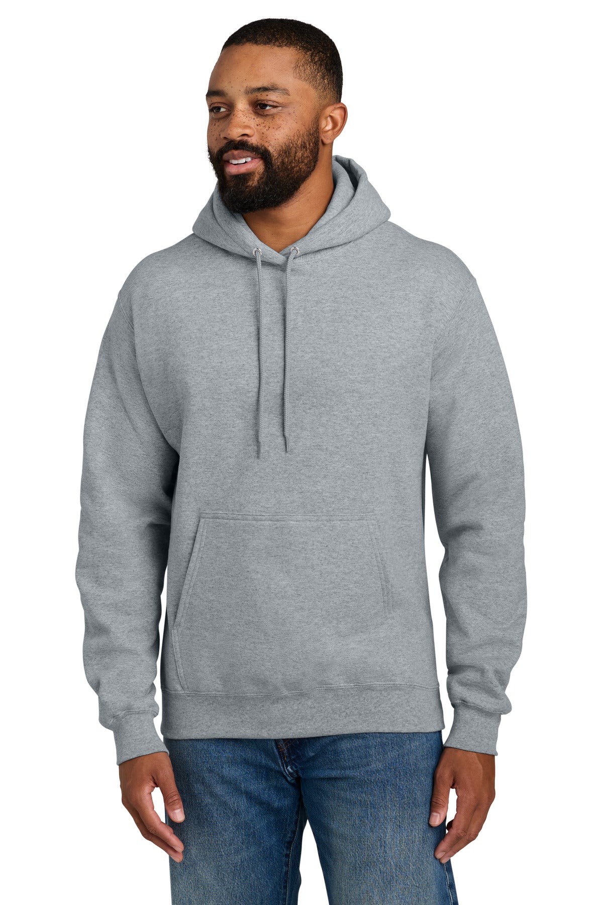 Custom Embroidered Port & Co Sweatshirts/Fleece in Athletic Heather