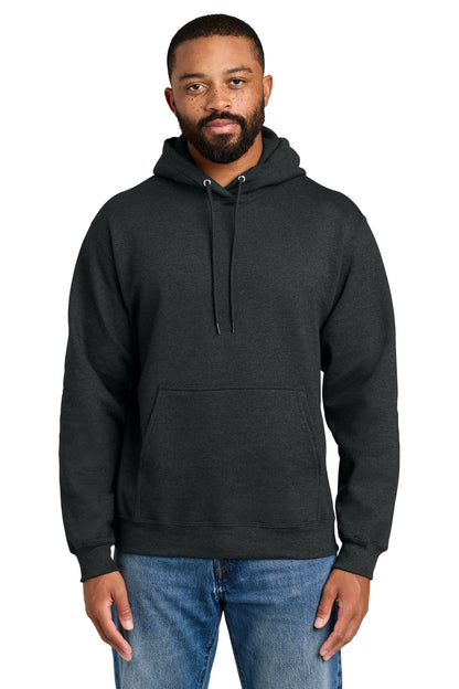 Custom Embroidered Port & Co Sweatshirts/Fleece in Black Heather