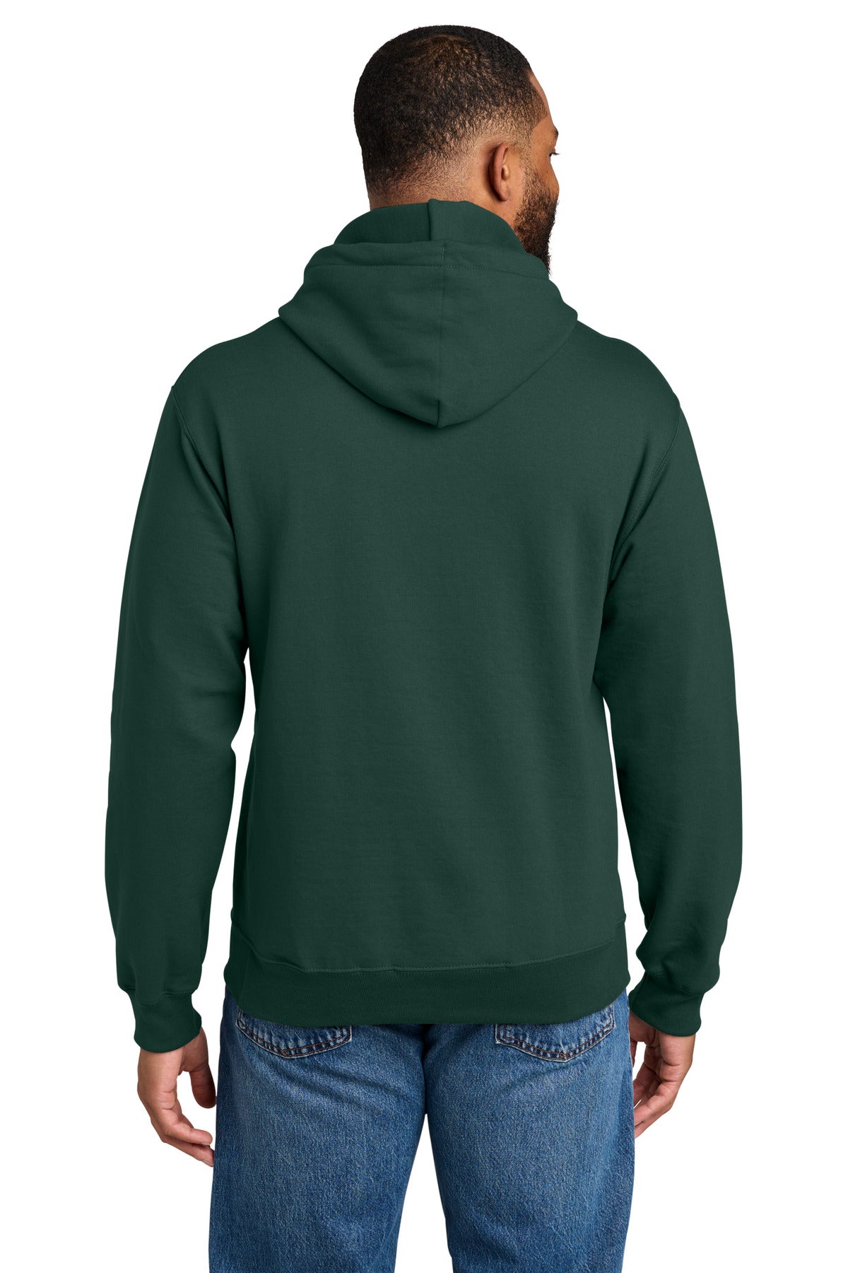 Custom Embroidered Port & Co Sweatshirts/Fleece in Dark Green