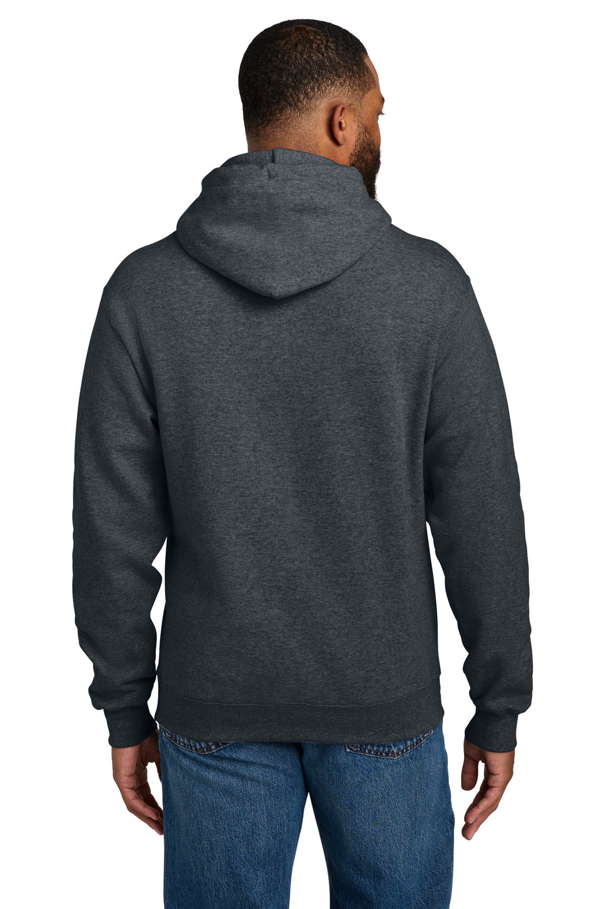 Custom Embroidered Port & Co Sweatshirts/Fleece in Dark Heather Grey