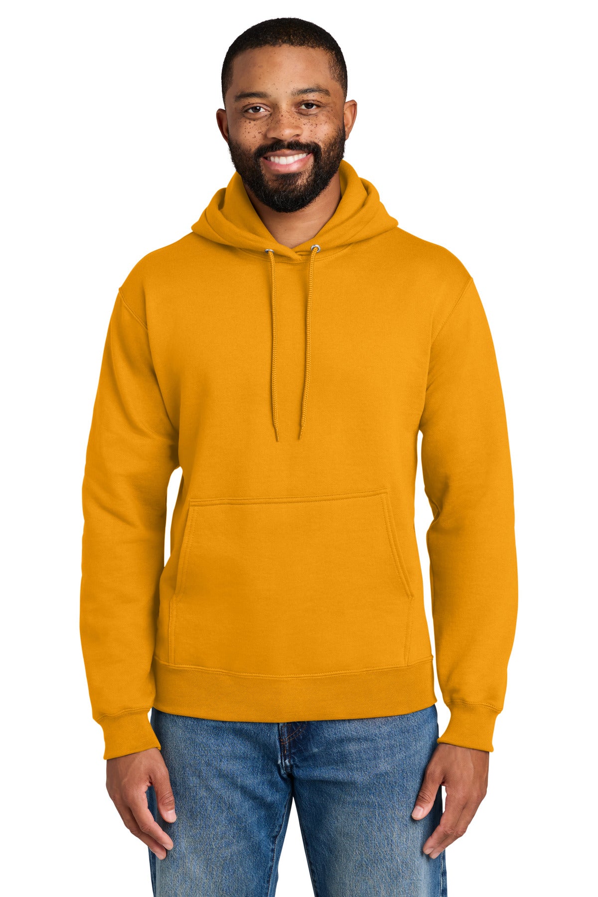 Custom Embroidered Port & Co Sweatshirts/Fleece in Gold